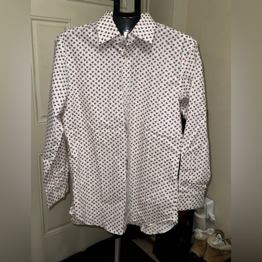 NWOT - Bonobos I Men’s I Casual-Dress Shirt I Spread Collar I Pink Rose Print
